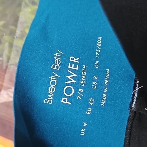 Sweaty Betty Power 7/8 Athletic Leggings Size 8 NWT - Picture 5 of 12